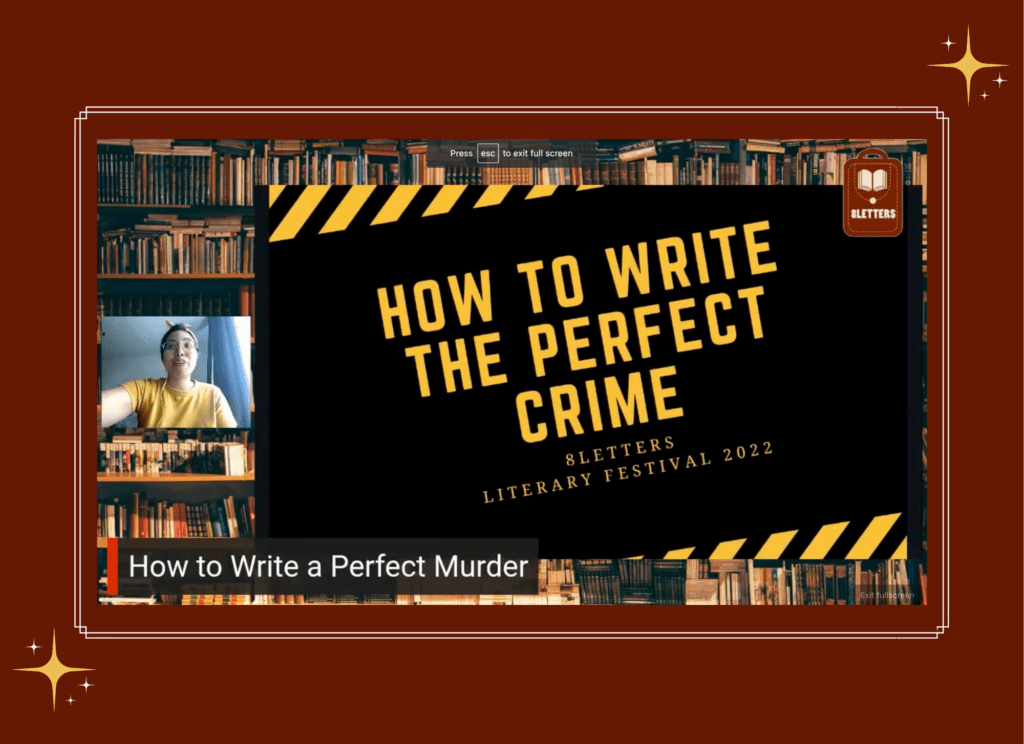 8Letters How to Write the Perfect Murder